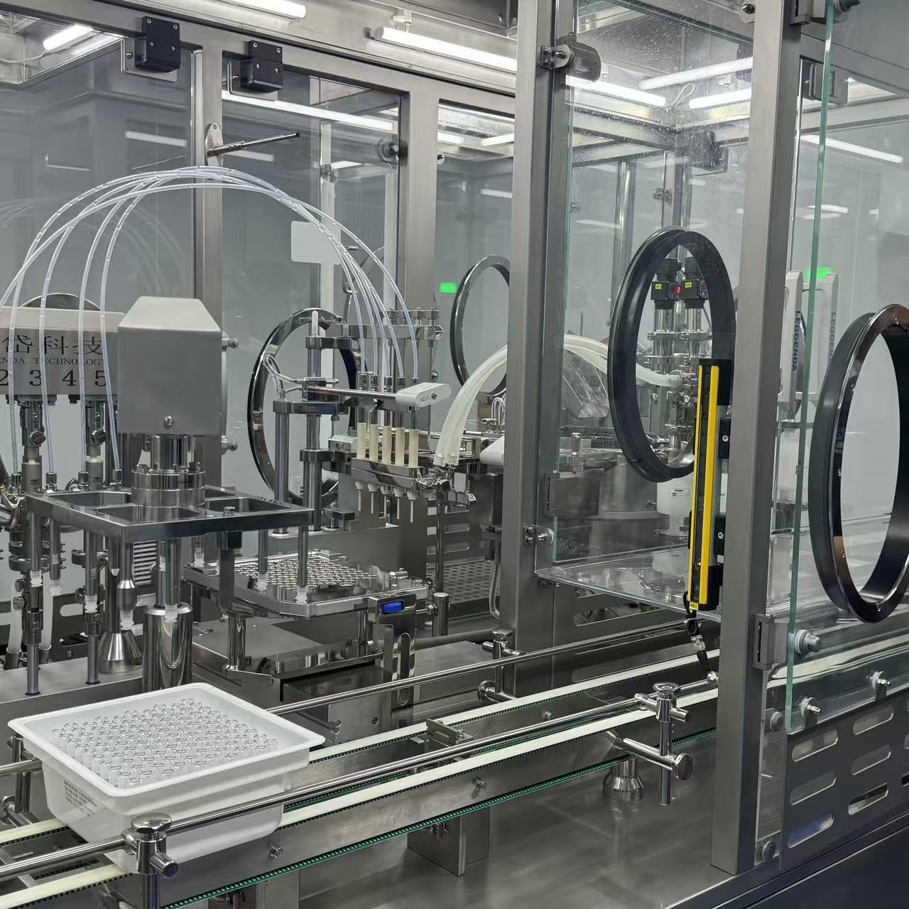 Filling equipment supporting production